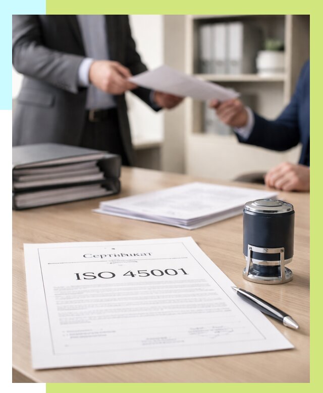 Сертификат ISO 45001 в Видном под ключ от 46575 р. | Сертэкс